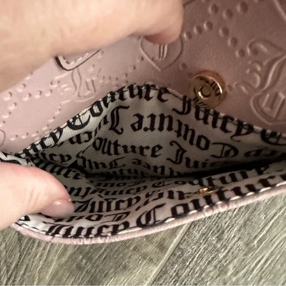 JUICY COUTURE Crossbody Satchel - Pink Dusty Blush - Picture 5 of 9